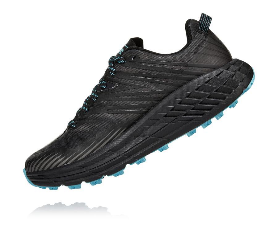 Tenis Hoka One One Trail Mujer Negros - Speedgoat 4 Gore-Tex - NHCP78643